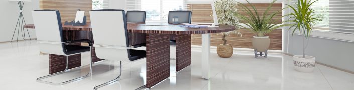 Office Furniture Design with Woodgrain Edgebanding